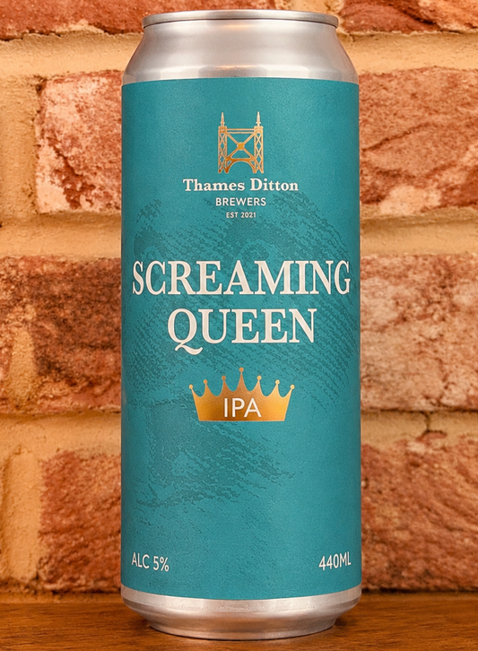 Screaming Queen IPA 440ml can