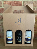 2 x 500ml Henry's Ait & 1 x 500ml Stag Porter in a Gift Presentation Box